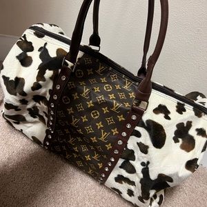 Cowhide Duffle Bag